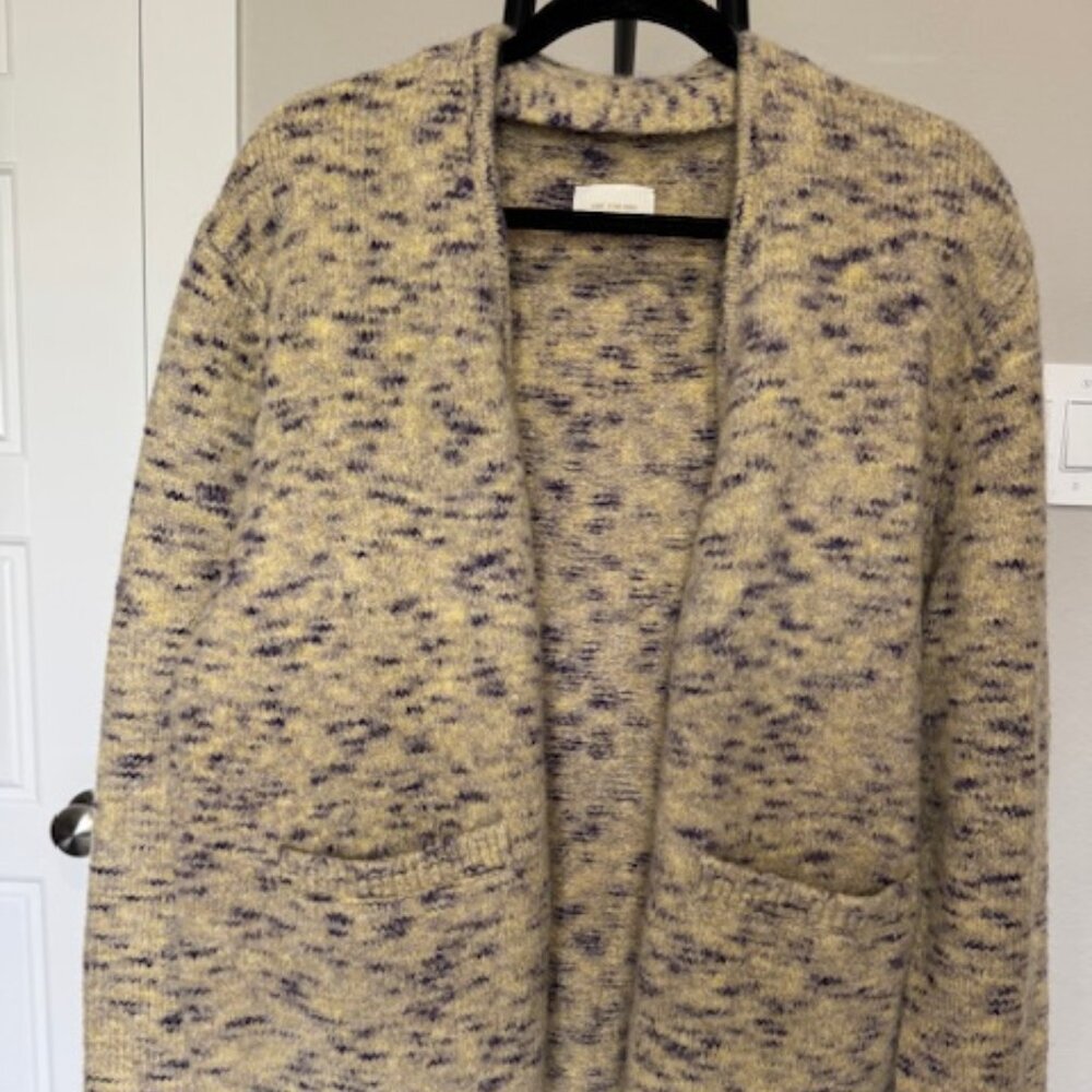 Aime Leon Dore Purple & Cream Cardigan